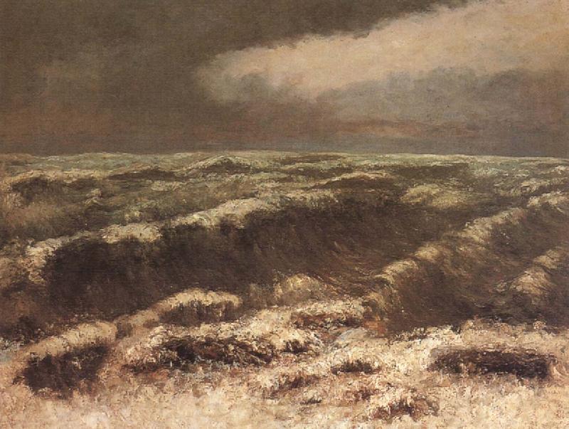 Gustave Courbet Wave